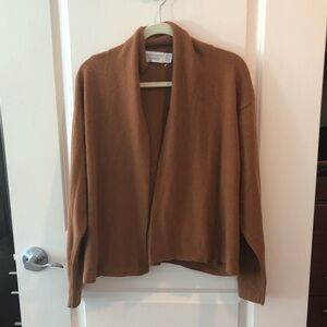 William Kasper Cashmere Open Front Cardigan